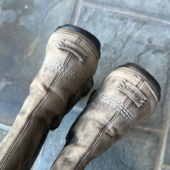Sorel Cate The Great Boot in Stone 9 - Picture 14 of 14
